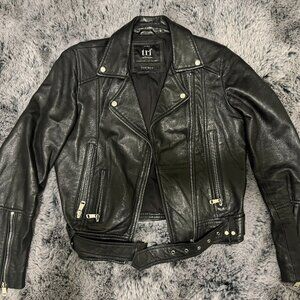 Leather Black Bike Jacket